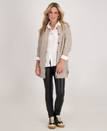 Je m'appelle Vesten Veste Mara Longue | Taupe