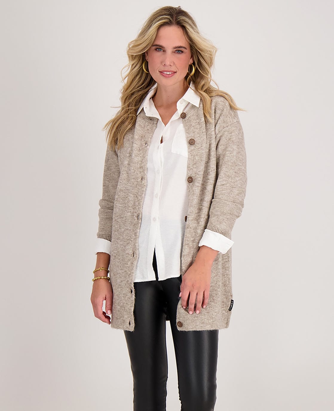 Je m'appelle Vesten Veste Mara Longue | Taupe