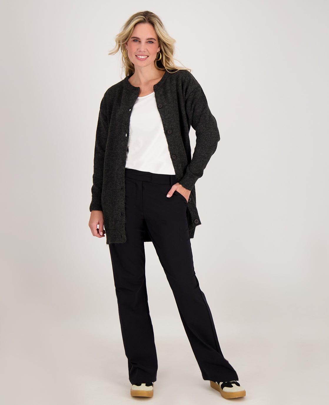 Je m'appelle Vesten Veste Mara Longue | Grijs