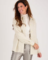 Je m'appelle Jassen Blousejacket Jany | Ecru Melange