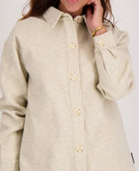 Je m'appelle Jassen Blousejacket Jany | Ecru Melange