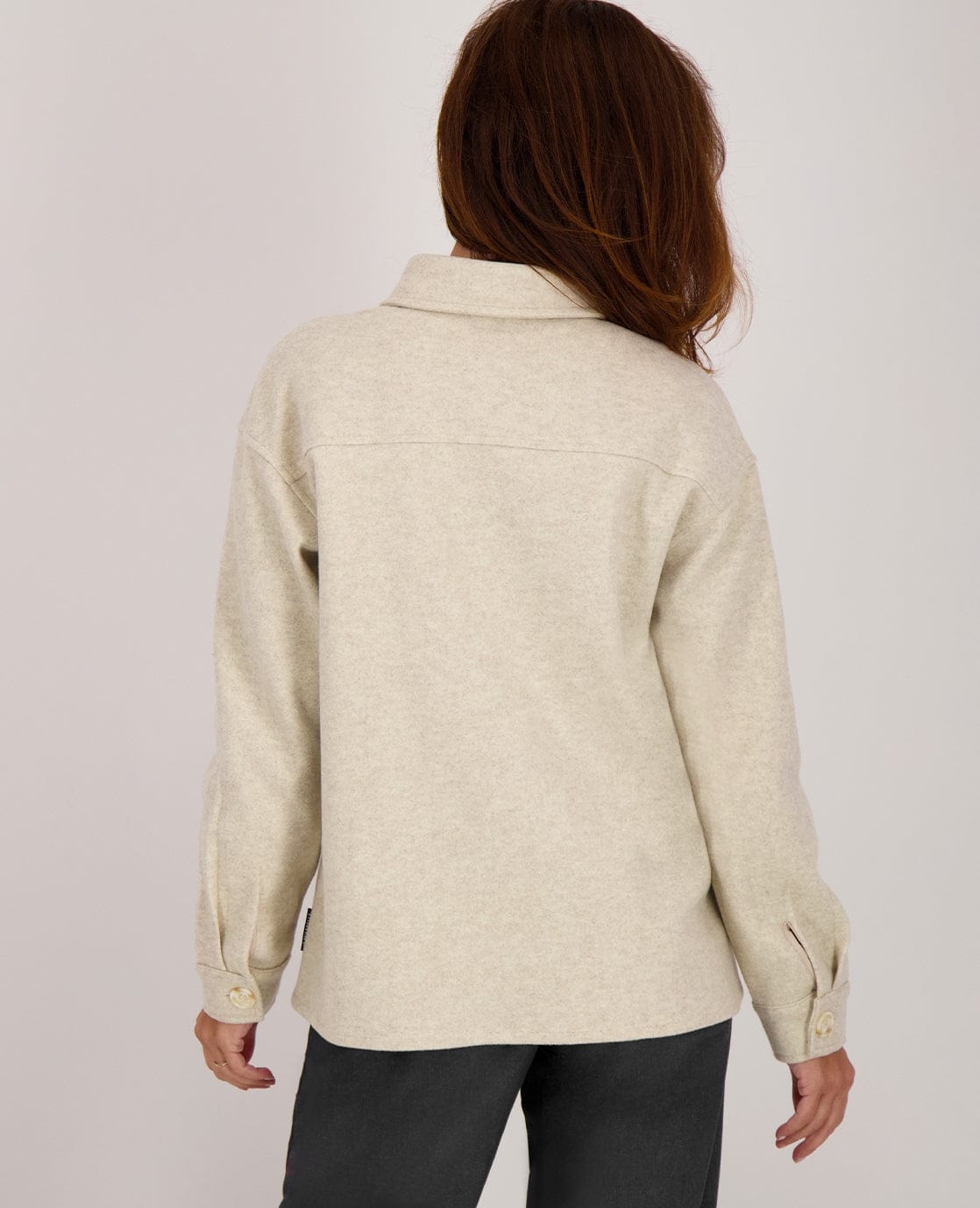 Je m'appelle Jassen Blousejacket Jany | Ecru Melange