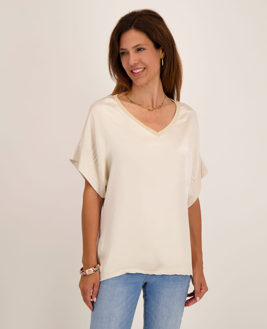 Je m'appelle Tops Top Scarlet | Champagne