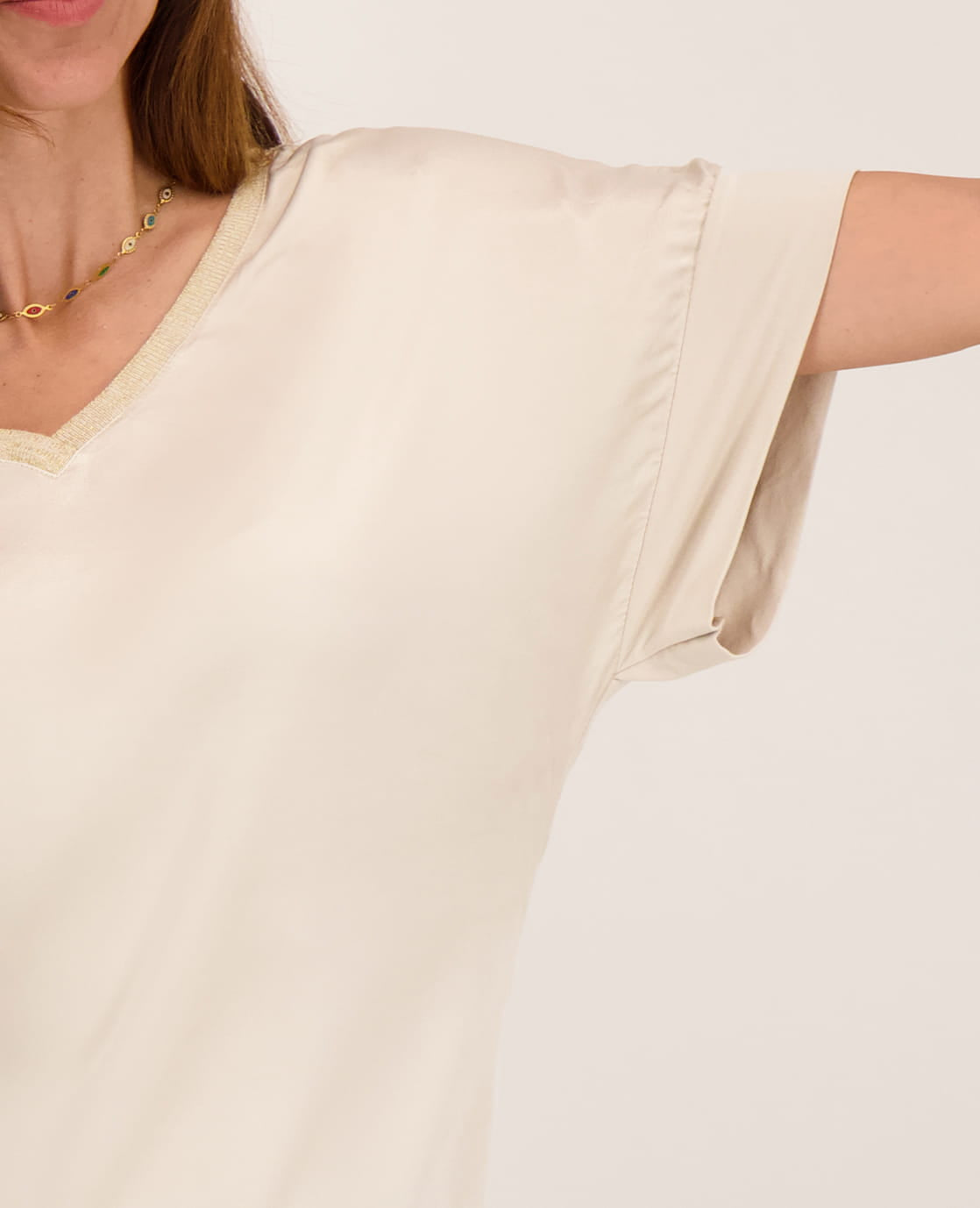 Je m'appelle Tops Top Scarlet | Champagne