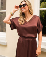 Je m'appelle Tops Top Scarlet | Terracotta
