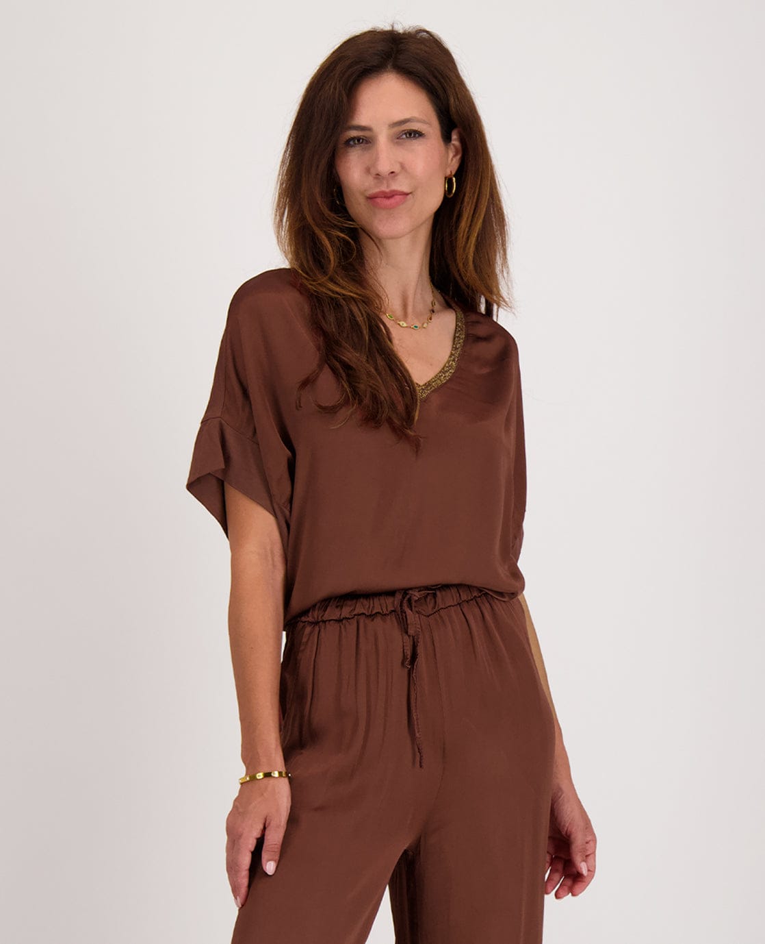 Je m'appelle Tops Terracotta / XS Top Scarlet | Terracotta