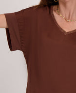 Je m'appelle Tops Top Scarlet | Terracotta