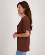 Je m'appelle Tops Top Scarlet | Terracotta
