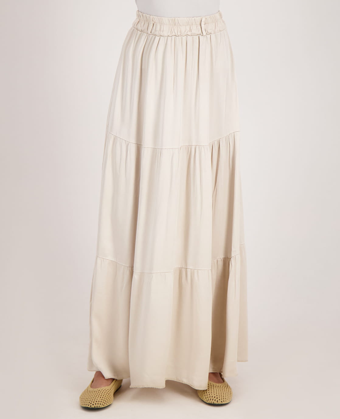 Je m'appelle Jurken Skirt Scarlet | Champagne
