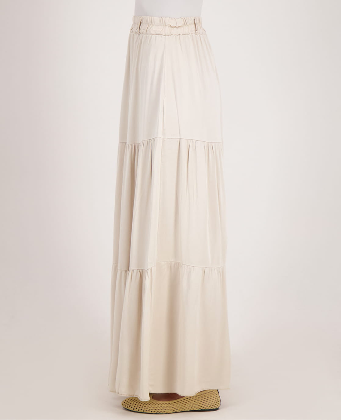 Je m'appelle Jurken Skirt Scarlet | Champagne