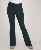 Je m'appelle Broeken Pant Flare Amber | Peacock Green