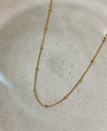 Je m'appelle Accessoires Gold / One Size Necklace Bubble | Gold