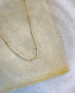 Je m'appelle Accessoires Gold / One Size Necklace Bubble | Gold