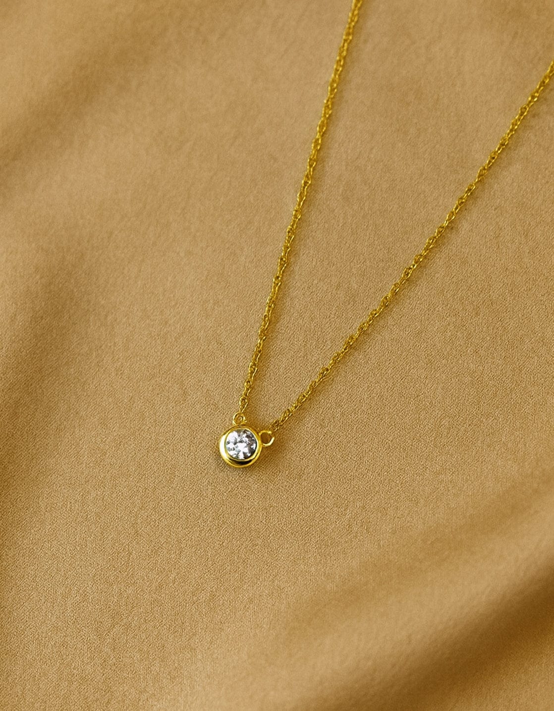 Je m'appelle Accessoires Gold / One Size Necklace Diamond | Gold