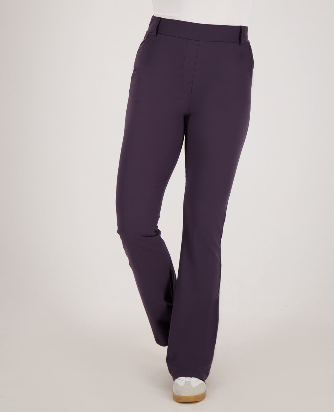 Pant Flare Travel | Purple Velvet