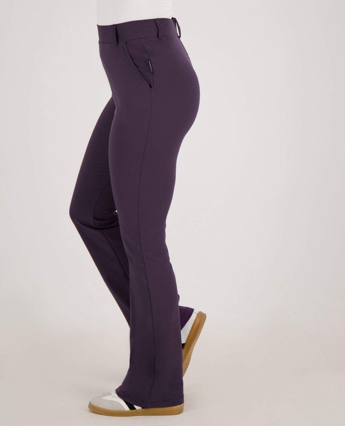 Je m'appelle Broeken Pant Flare Travel | Purple Velvet