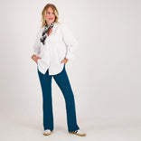 Je m'appelle Broeken Pant Flare Travel | Moroccan Blue