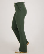 Je m'appelle Broeken Pant Flare Travel | Autumn Green