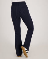 Je m'appelle Broeken Pant Flare Travel | Donkerblauw/Wit