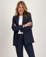 Je m'appelle Jassen Blazer Straight Travel ++++ | Donkerblauw