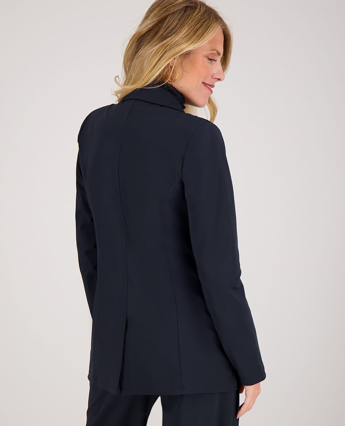 Je m'appelle Jassen Blazer Straight Travel ++++ | Donkerblauw