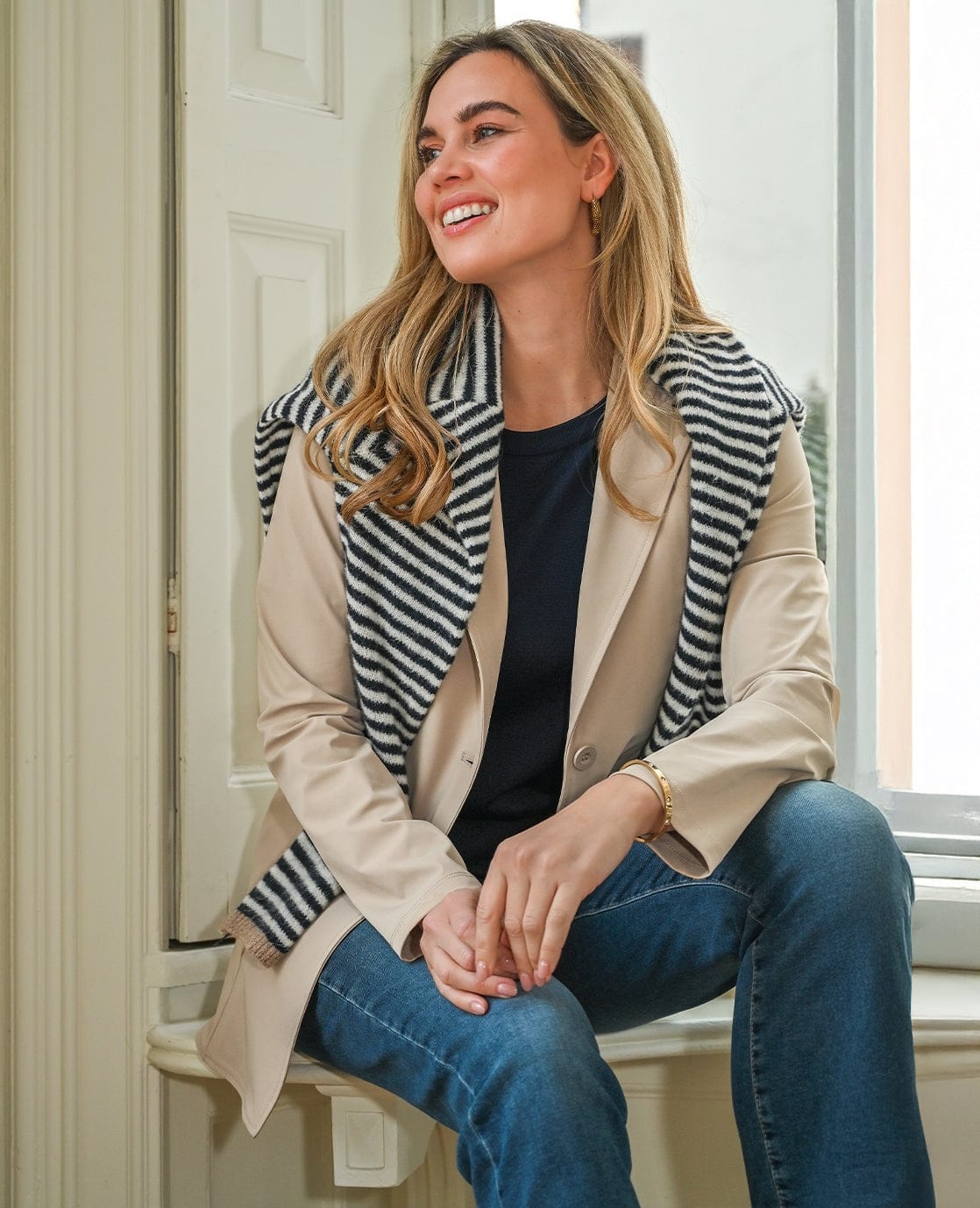 Je m'appelle Jassen Sahara / XS Blazer Straight Travel ++++ | Sahara