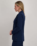 Je m'appelle Jassen Blazer Straight Travel ++++ | Indigo Blue