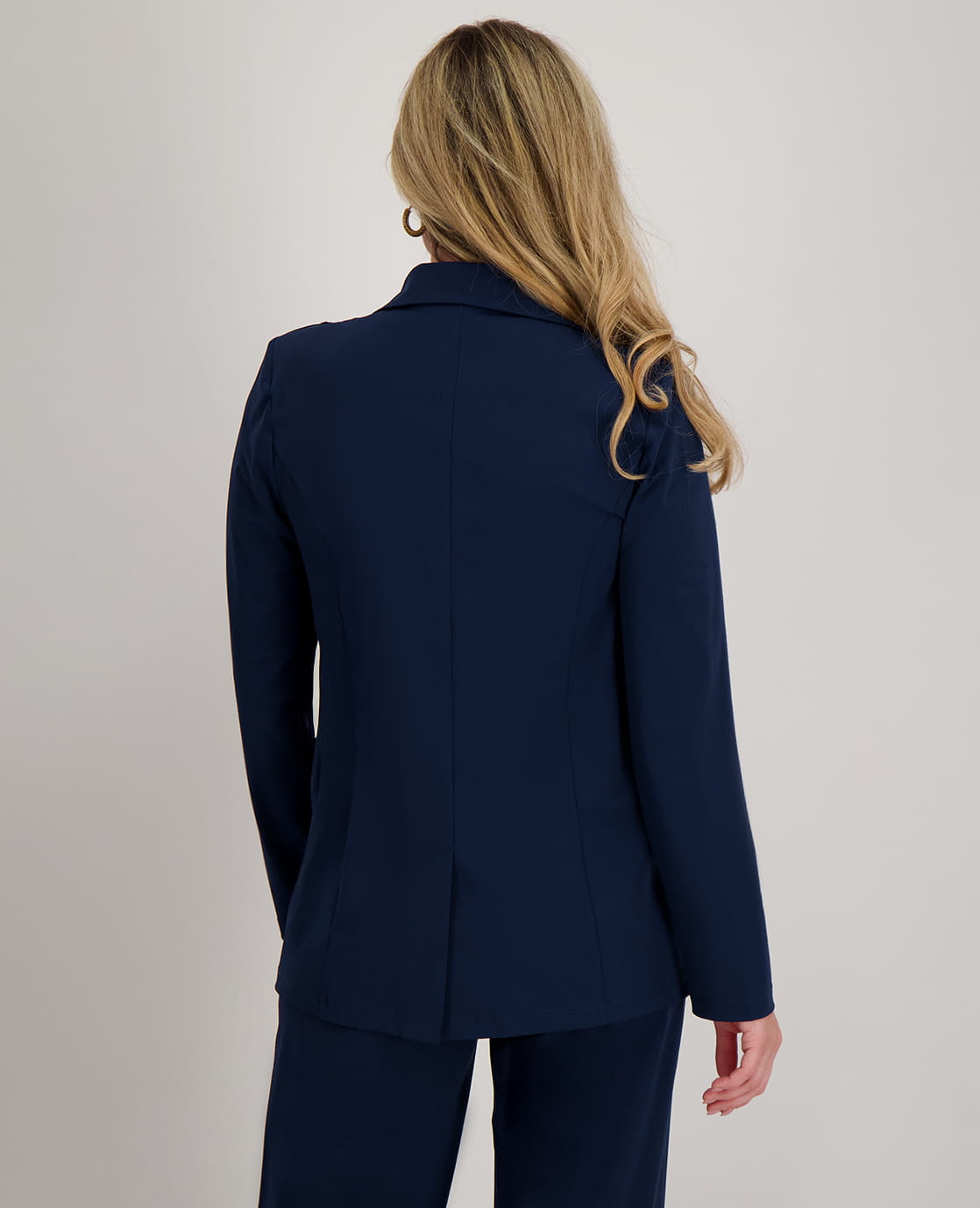 Je m'appelle Jassen Blazer Straight Travel ++++ | Indigo Blue