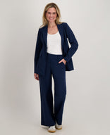 Je m'appelle Jassen Blazer Straight Travel ++++ | Indigo Blue