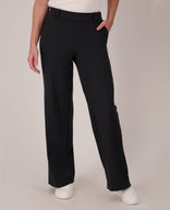 Je m'appelle Broeken Pant Lizzy Travel Brushed | Zwart