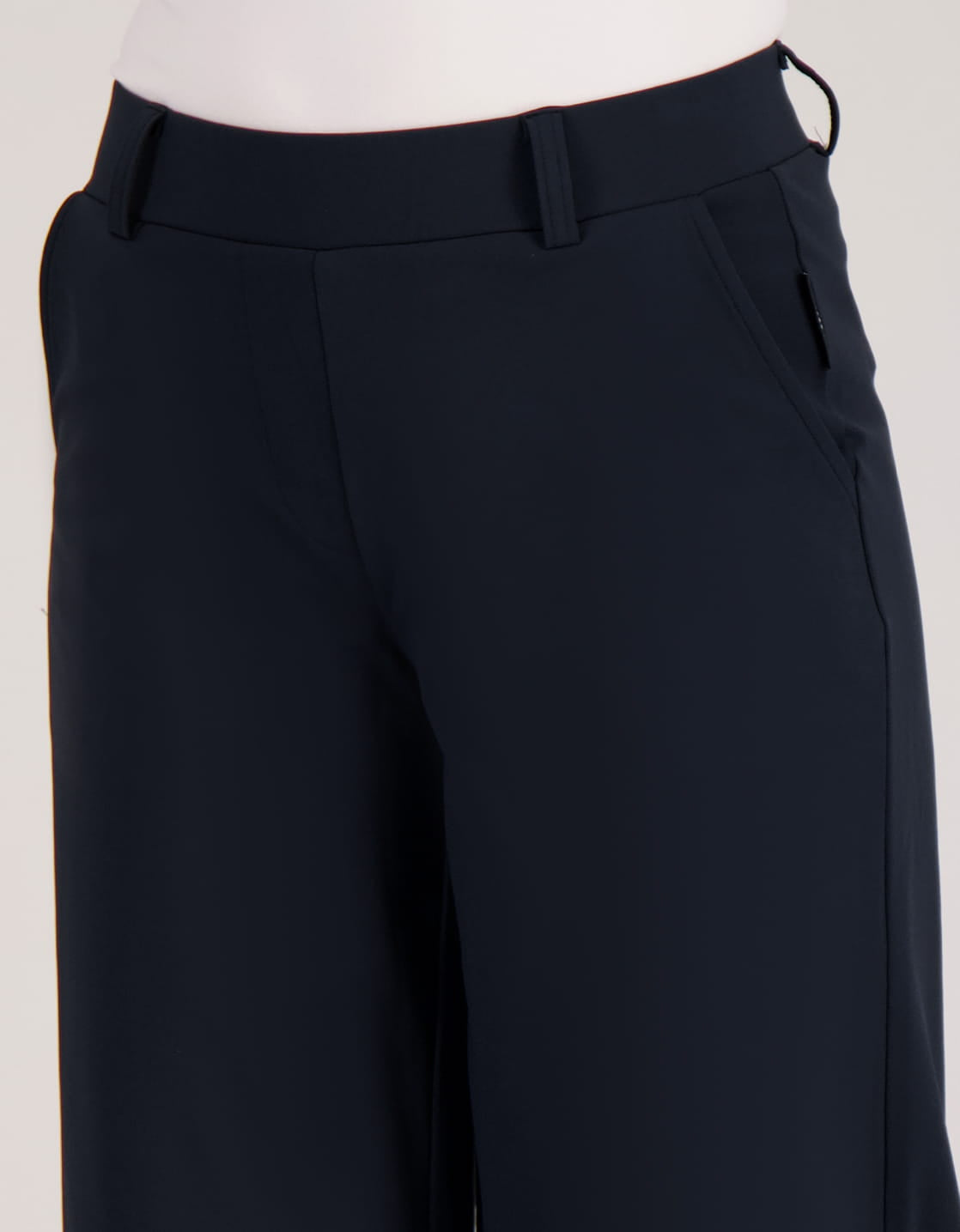 Je m'appelle Broeken Pant Lizzy Travel Brushed | Donkerblauw