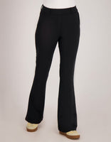 Je m'appelle Broeken Pant Isa Travel Brushed | Zwart