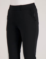 Je m'appelle Broeken Pant Isa Travel Brushed | Zwart