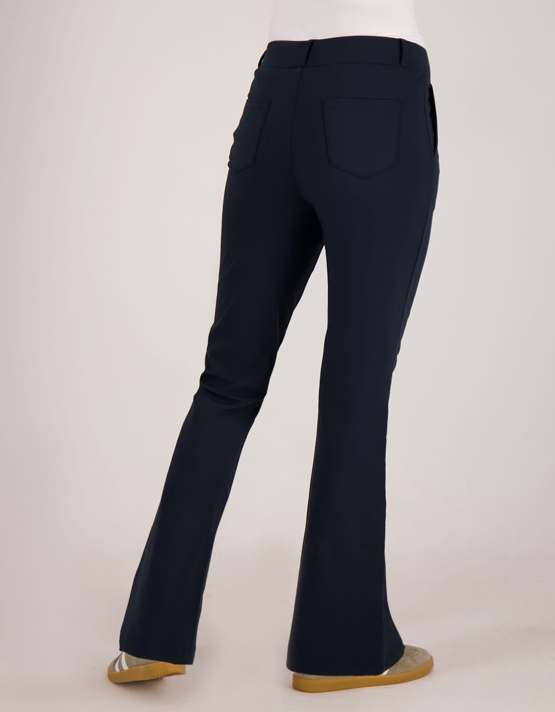 Je m'appelle Broeken Pant Isa Travel Brushed | Donkerblauw