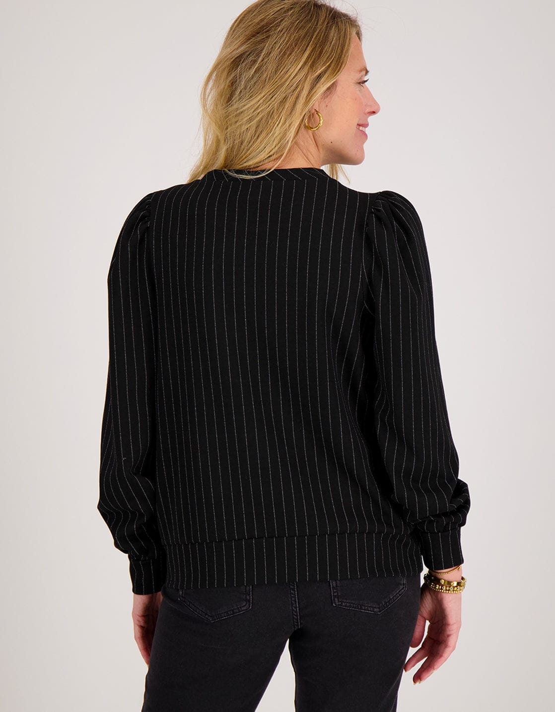 Je m'appelle Tops Top Manhattan | Zwart / Ecru