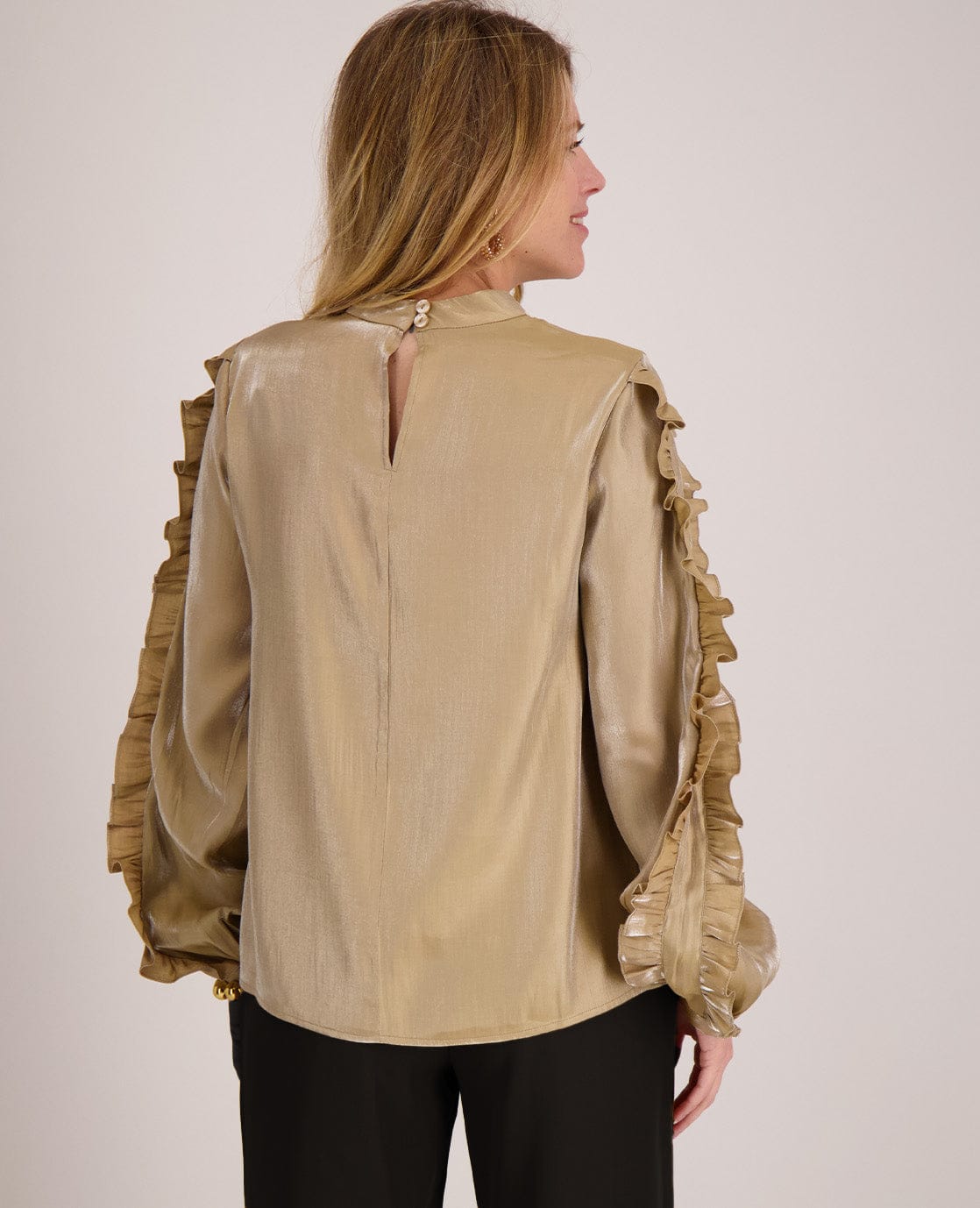 Je m'appelle Tops Top Luca | Toffee/Champagne