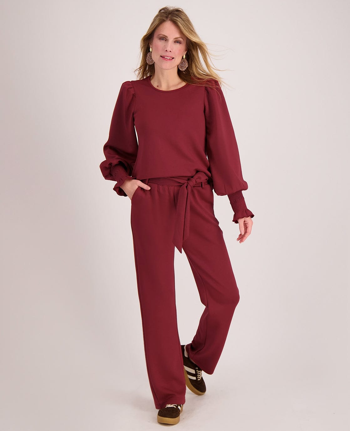 Je m'appelle Broeken Pant Mina | Ruby Red