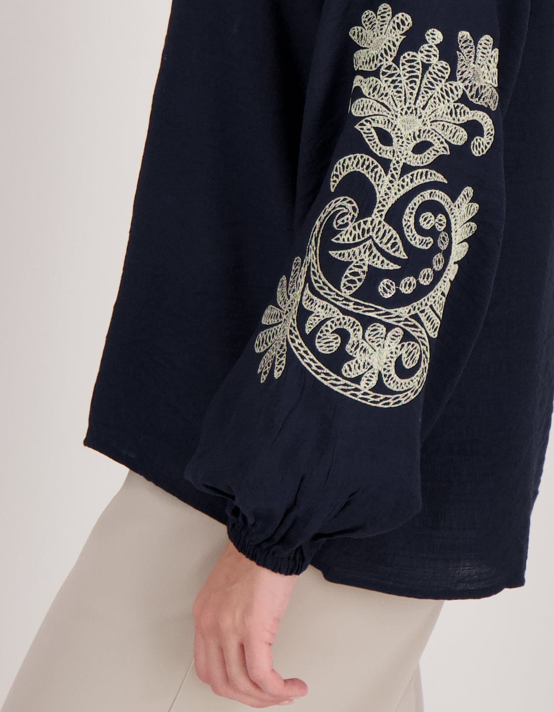 Je m'appelle Tops Blouse Bobby | Donkerblauw