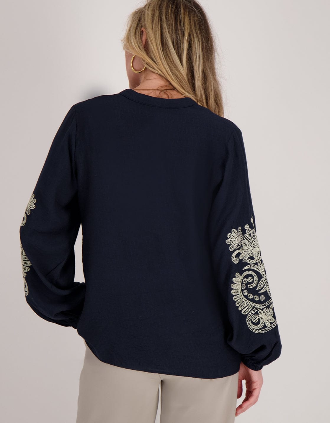 Je m'appelle Tops Blouse Bobby | Donkerblauw