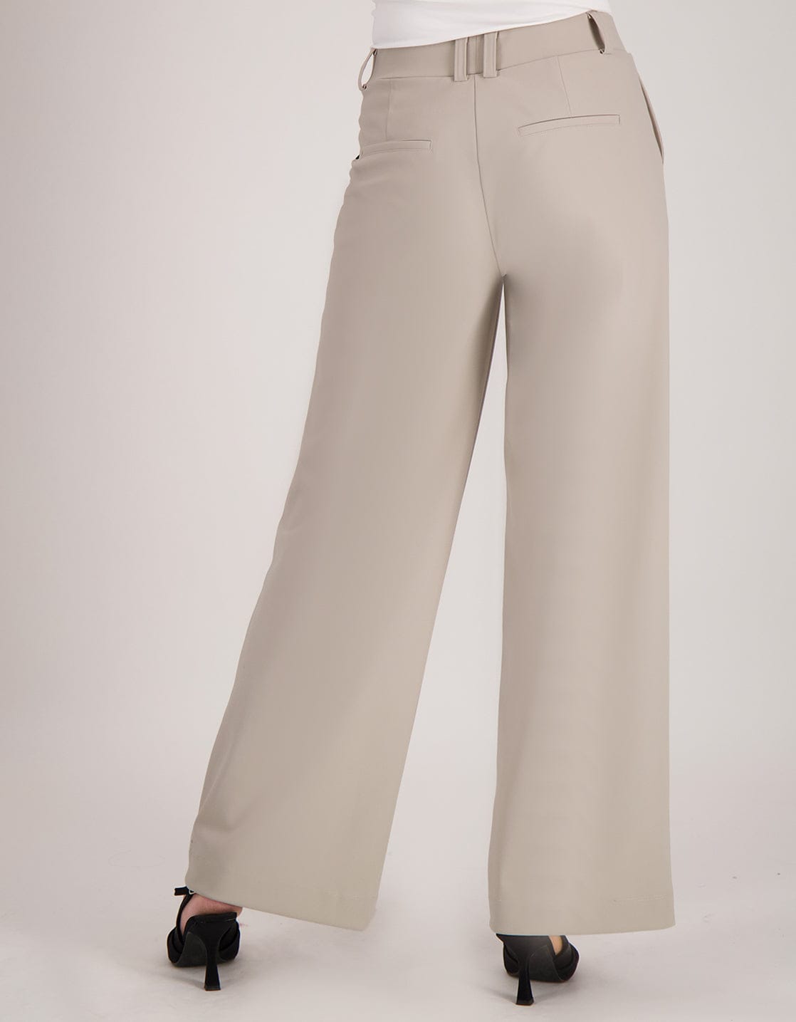 Je m'appelle Broeken Pant Straight Travel Bonded | Champagne