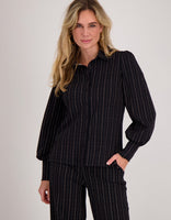 Je m'appelle Tops Off Black / Multicolor / XS Blouse Lizzy Travel | Off Black / Multicolor