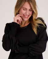 Je m'appelle Tops Top Miná | Zwart