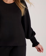 Je m'appelle Tops Top Miná | Zwart