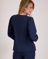 Je m'appelle Tops Top Miná | Indigo Blue