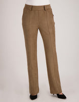 Je m'appelle Broeken Pant Flare Suedine | Caramel