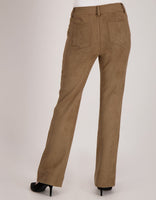 Je m'appelle Broeken Pant Flare Suedine | Caramel