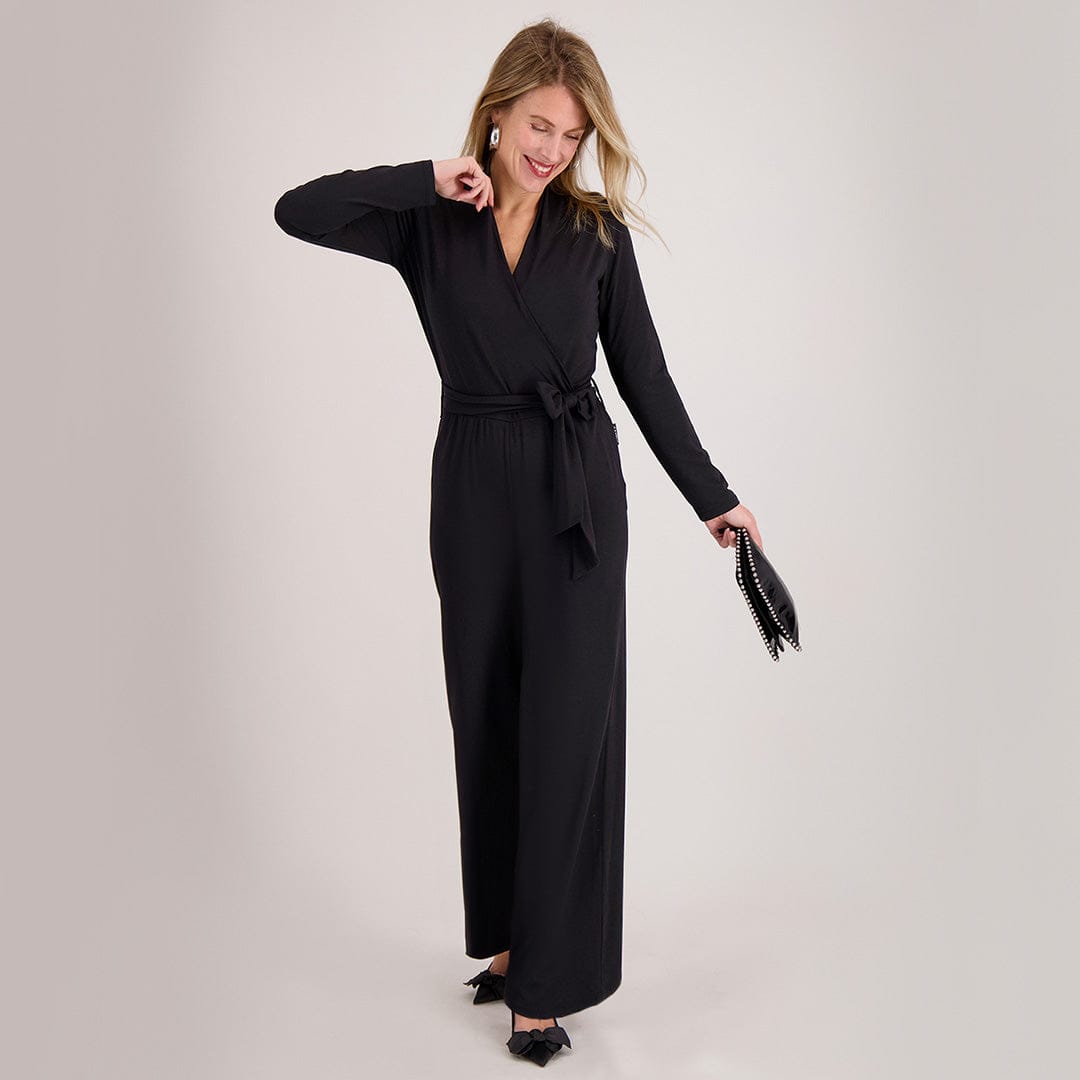 Je m'appelle Broeken Jumpsuit Carol | Zwart