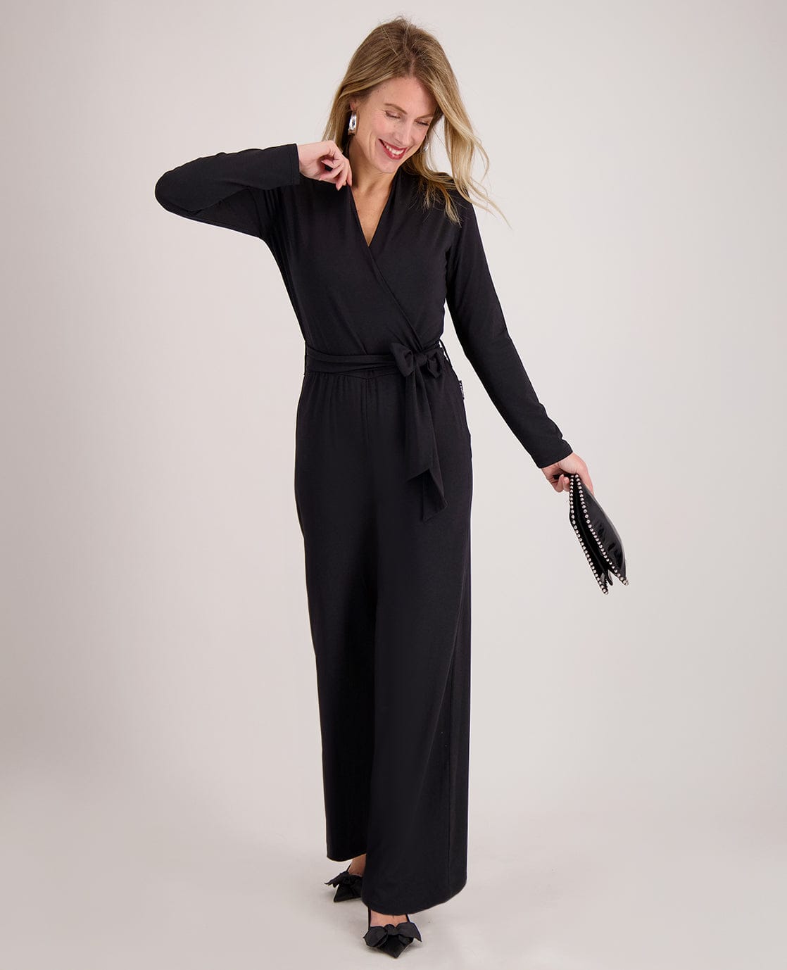 Je m'appelle Broeken Jumpsuit Carol | Zwart