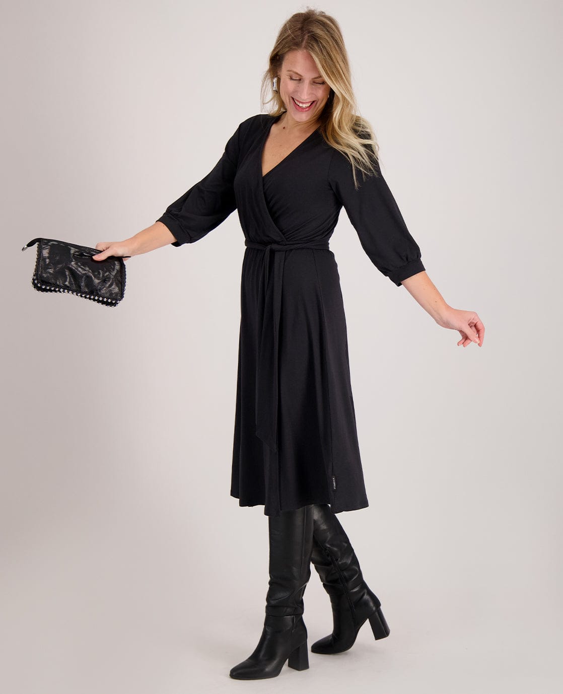 Je m'appelle Jurken Zwart / XS Robe Eve | Zwart