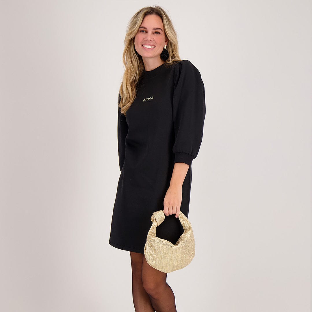 Je m'appelle Jurken Sweatdress Magique | Zwart